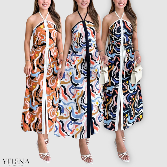 Bundle of 3 - Isla Halter Maxi Dress (Limited time offer)