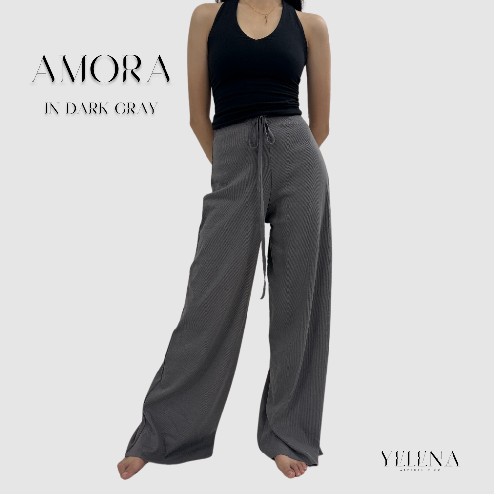 Amora Knitted Rib Pants