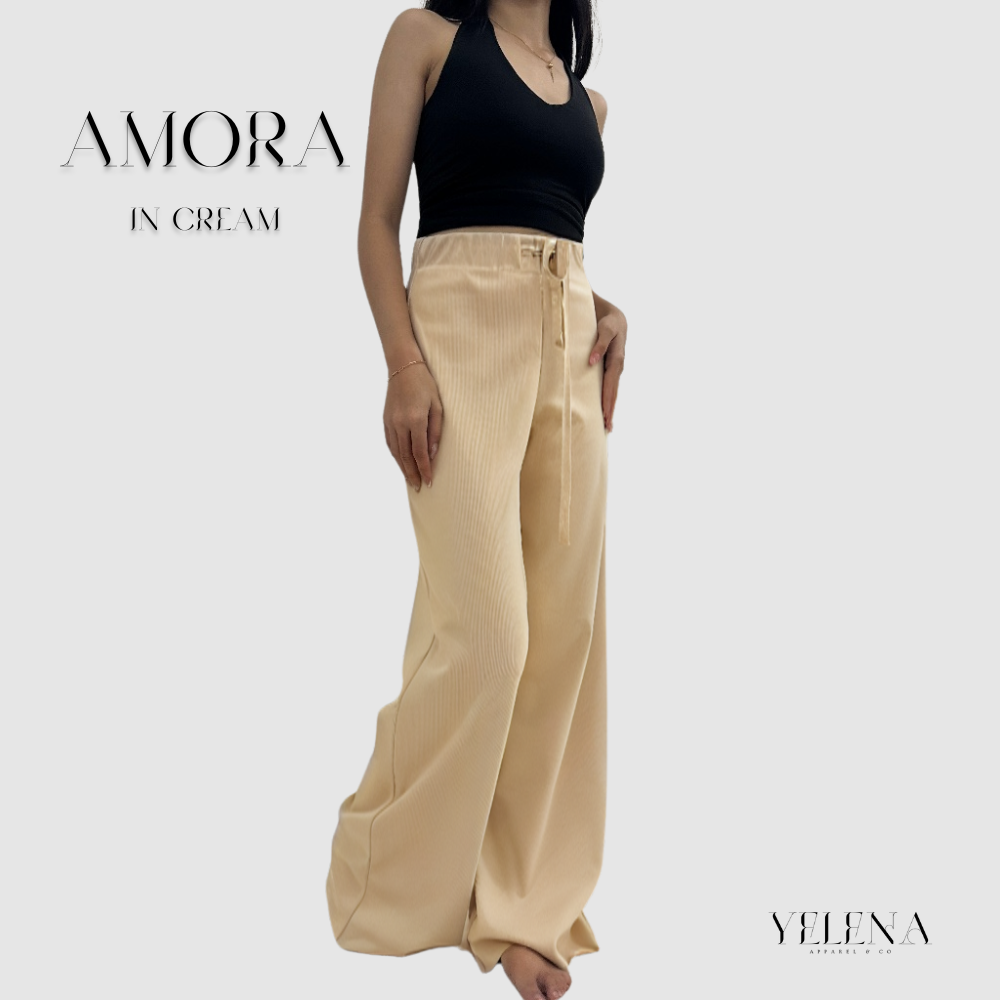 Amora Knitted Rib Pants