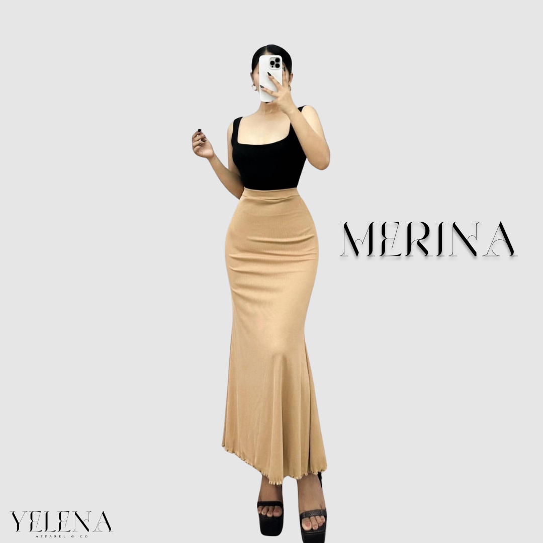 Merina Mermaid Maxi Skirt