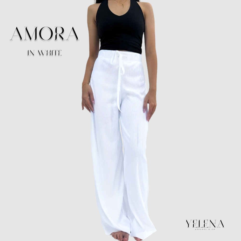 Amora Knitted Rib Pants